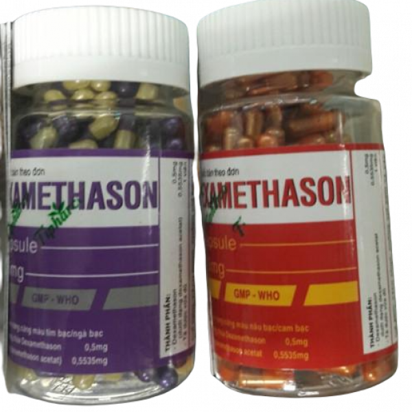 Dexamethason 0,5Mg Tipharco (C200V) (Viên Nang)