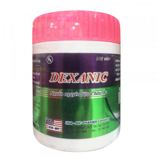 Dexanic Nic (Lọ 500 Viên Nén)