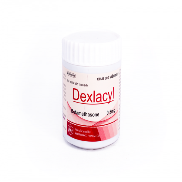 Dexlacyl 0.5Mg Beta _Khapharco (Lọ500V) Nén