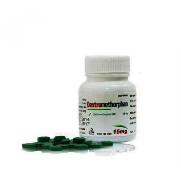Dextromethorphan 15Mg Tv.pharm (Lọ 100V)