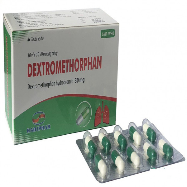 Dextromethorphan 30Mg _Hadiphar (H100V)