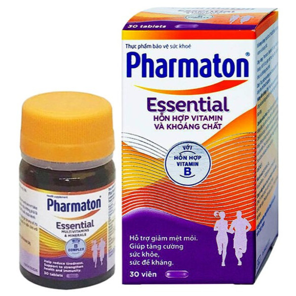 Pharmaton Essetial K Sâm _Ngoại (Lọ/30V)