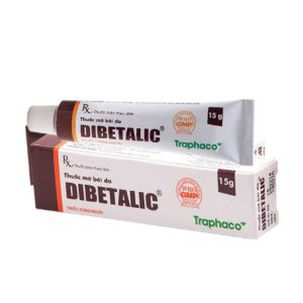 Dibetalic Cream _Traphaco (Tuýp15Gr) lốc 10 tuyp