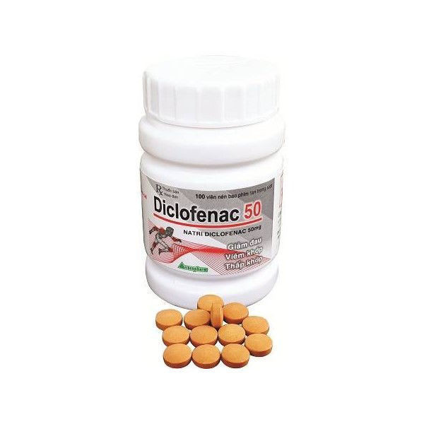 Diclofenac 50Mg Vacopharm (L100V)
