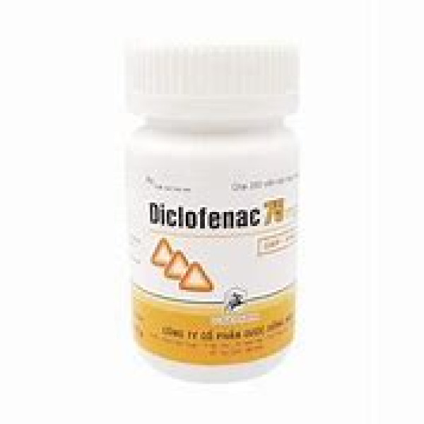 Diclofenac 75Mg _Đồng Nai (Lọ200V)