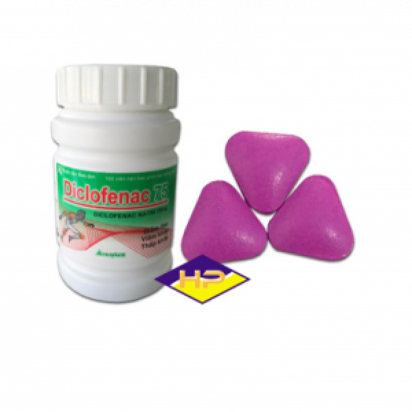 Diclofenac 75Mg _Vacopha (Lọ100V)