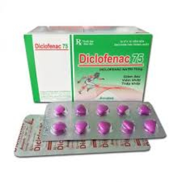 Diclofenac 75Mg Vacopharm Vỉ (H100V)