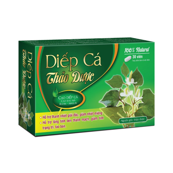 Diếp Cá Thảo Dược _Ako (H3Vỉ X 10V) K120H