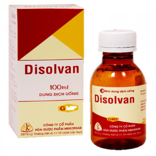 Disolvan Bromhexine 8Mg Mekophar (C100Ml)