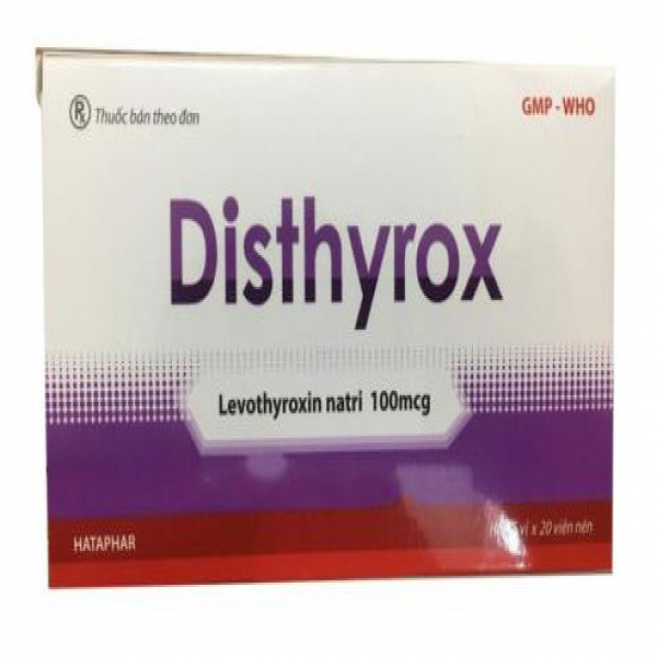 Disthyrox Levothyroxin 100Mcg Hataphar (H100V)