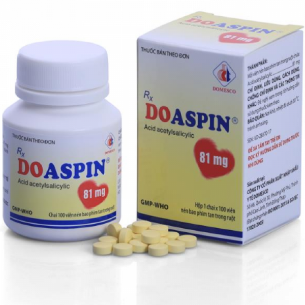 Doaspin Aspirin 81Mg Dmc (C100V)