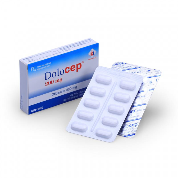 Dolocep Ofloxacin 200Mg Domesco (H20V)