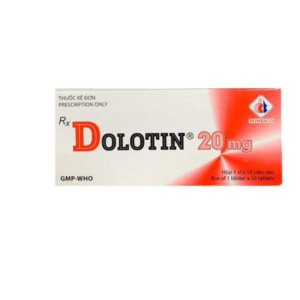 Dolotin 20Mg (Lovastatin ) _Đồng Tháp (Hộp10 Viên)
