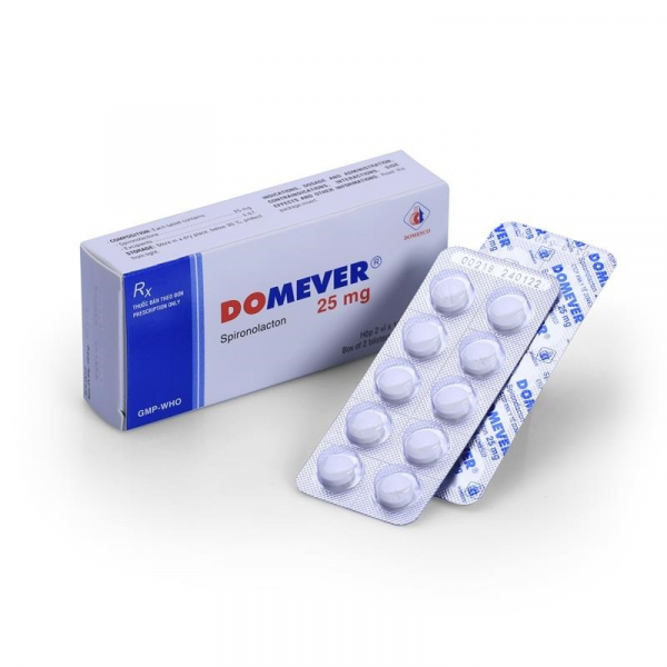 Domever Spironolacton 25Mg Domesco (H20V)