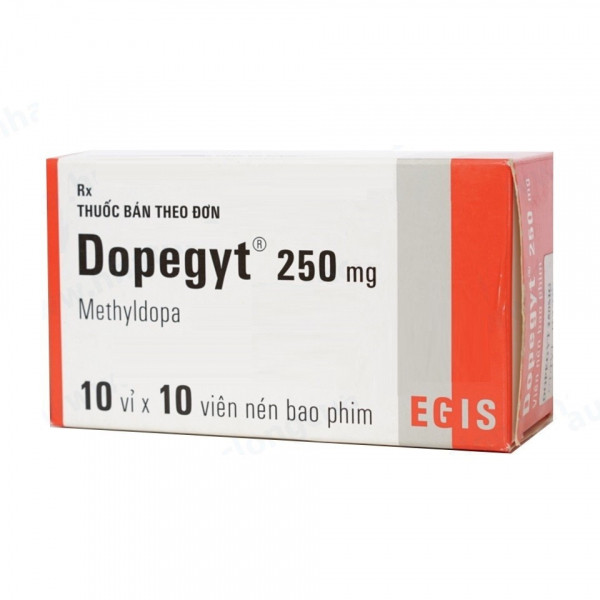 Dopegyt 250Mg Hungary (H100V)