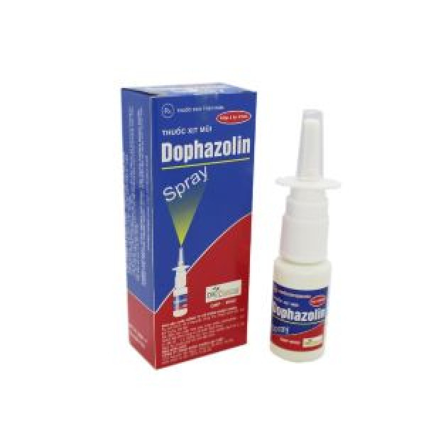 Dophazolin Xịt Mũi _Dược Khoa (Cọc10L15Ml) K200L