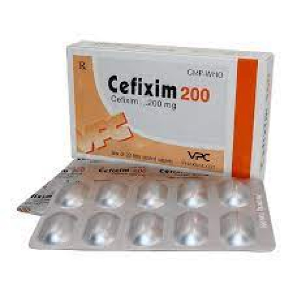 Cefixim 200Mg Cửu Long (H20V) Viên Nén
