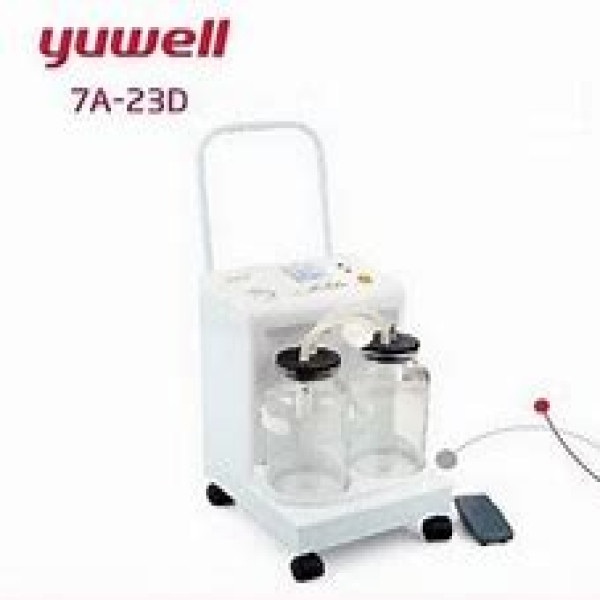Máy Hút Dịch Mũi Họng 2 Bình Yuwell 7A-23D