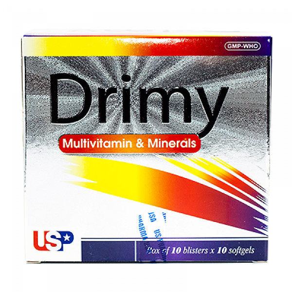 Drimy Multivitamin Minerals Usp (H100V)