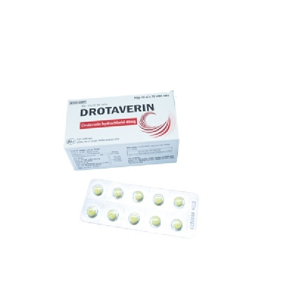 Drotaverin Hydrochloride 40Mg Khapharco Pharm (H100V)