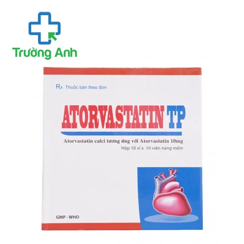 Atorvastatin TP (Atorvastatin 10mg) Hà Tây H/10vỉ