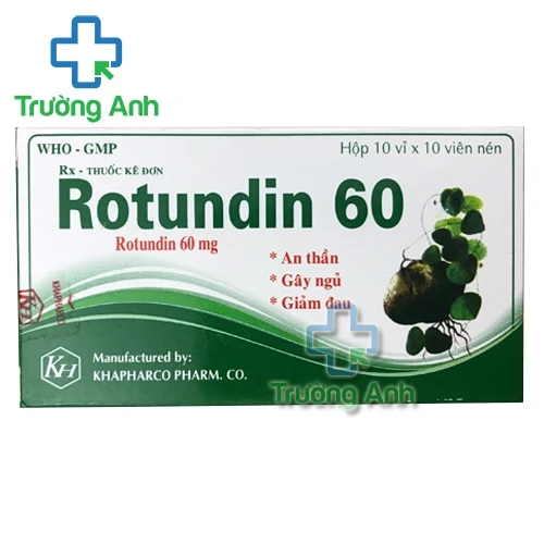 Rotundin 60Mg Khánh Hòa (H/100V)