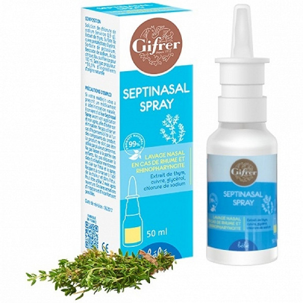 Dung Dịch Muối Biển Septinasal Spray Gifrer (C50Ml) muối Pháp