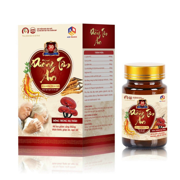 Dưỡng Tâm An - Ăn Ngon Ngủ Tốt _Mc (Lọ30 Viên)