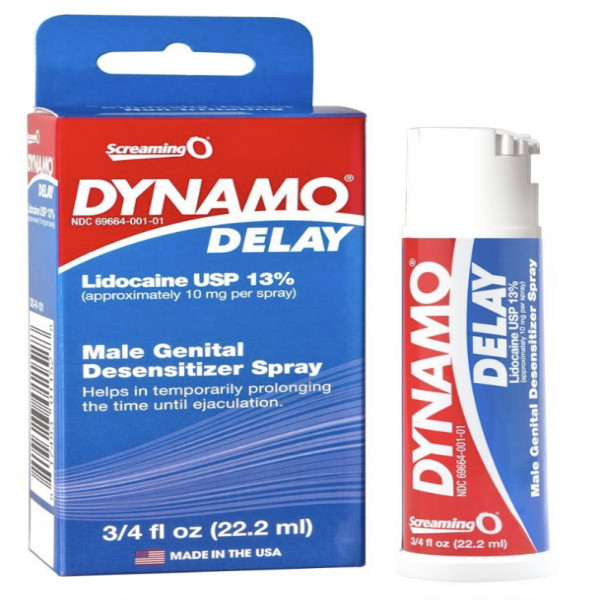 Dynamo Delay Lidocain Xịt Sinh Lý Nam _ Mỹ (Lọ22Ml)