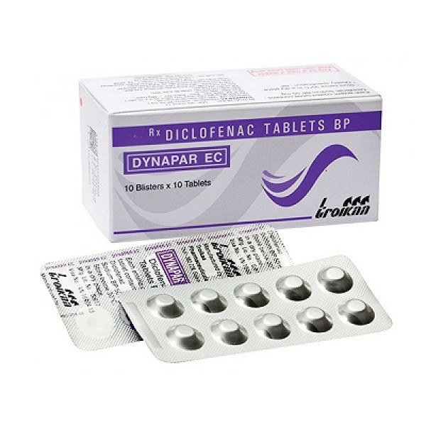 Dynapar Ec Diclofenac 50Mg _Ấn (H100V)