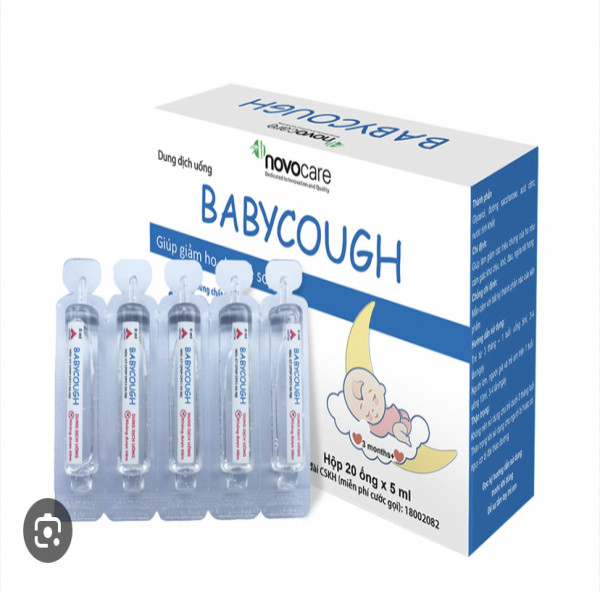 BabyCough Ống Giảm Ho Hộp 20 Ống