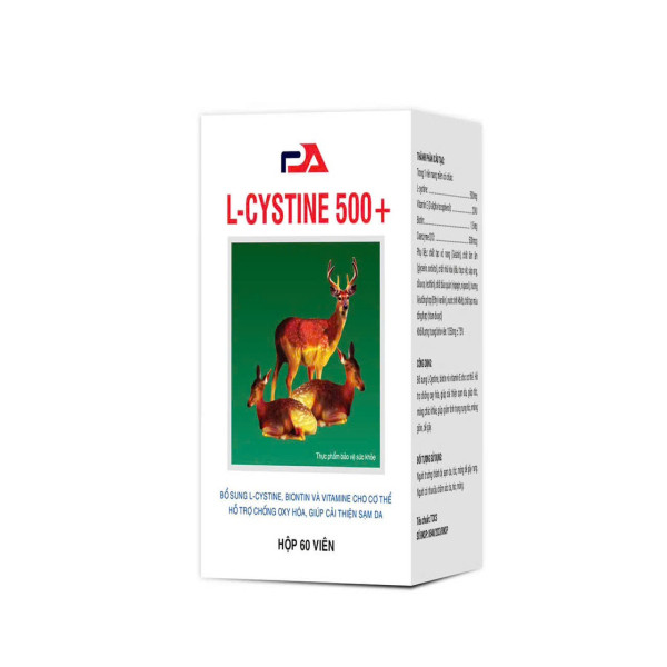 L-Cystine 500+ _Pháp Âu (Hộp/12 Vỉ X 5 Viên) K96H