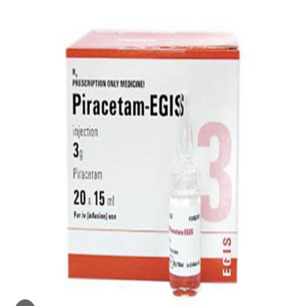 Piracetam Tiêm 3G _Egis Hungary (Hộp/20 Ống X 15Ml)