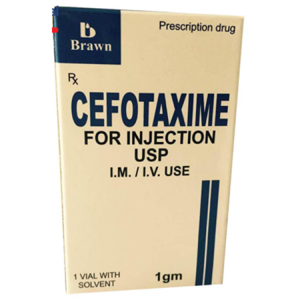 Cefotaxime 1Gm Tiêm Brawn (H/1Lọ)