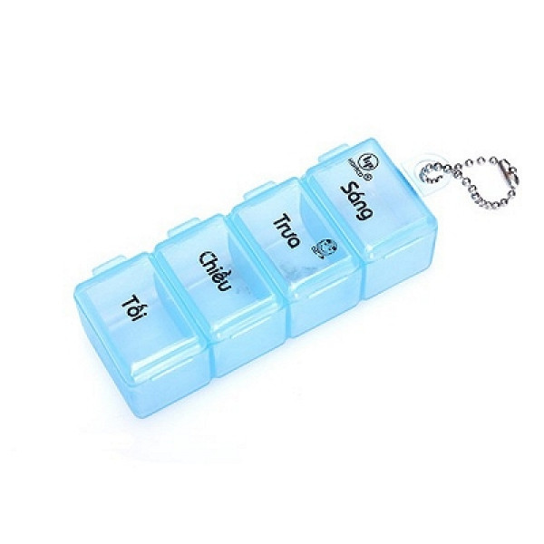 Hộp Đựng Thuốc Hpg41 Một Ngày Hofaco (H/4Ngăn)
