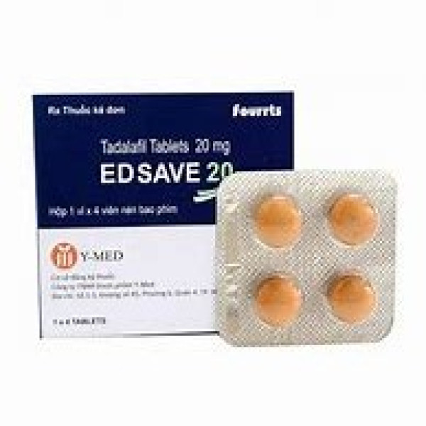 Edsave 20Mg (Tadanafil ) _Y Med Ấn (H4 Viên)