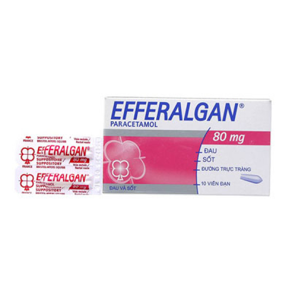 Efferalgan 80Mg Đặt (H10V)
