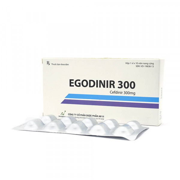 Egodinir 300Mg Amvipharm (Hộp10V)