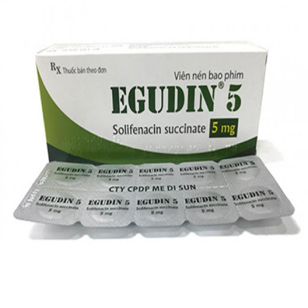 Egudin Solifenacin Succinat 5Mg Medisun (H30V)