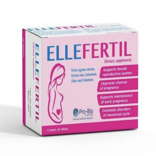 Ellefertil Thuốc Bổ Trứng _Mỹ (Hộp60 Viên)