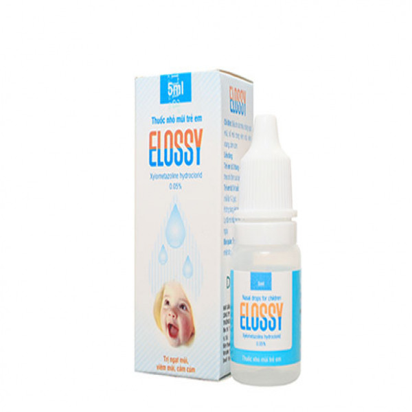 Elossy 0.05% Nhỏ Mũi Trẻ Em _Dược Khoa (Cọc10L5Ml)