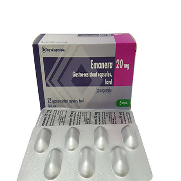 Emanera 20 Mg (Esome20) _Krka Canada (H4 Vỉ X 7Viên )