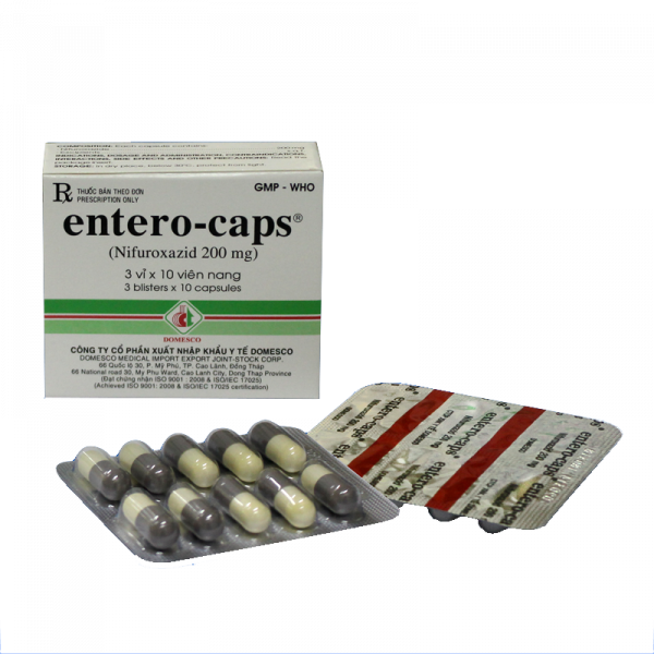 Entero-Caps 200Mg Đồng Tháp (H30V)