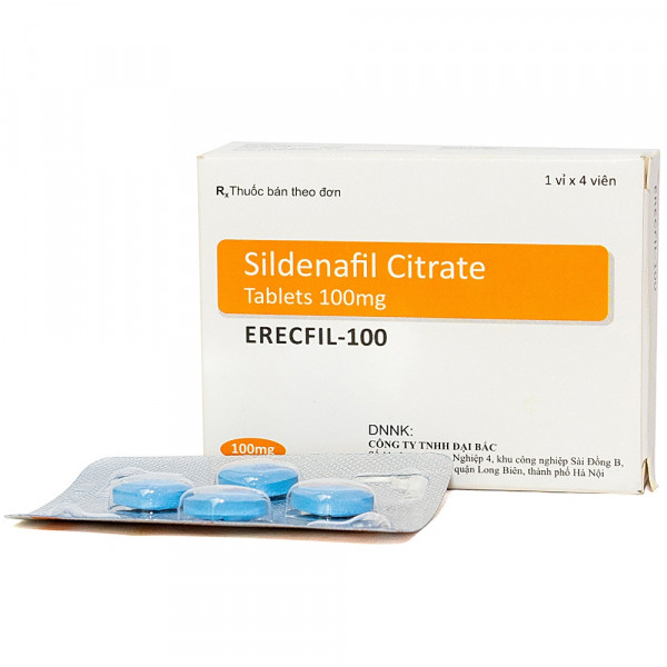 Erecfil-100Mg Sildenafil Citrate (H4V)