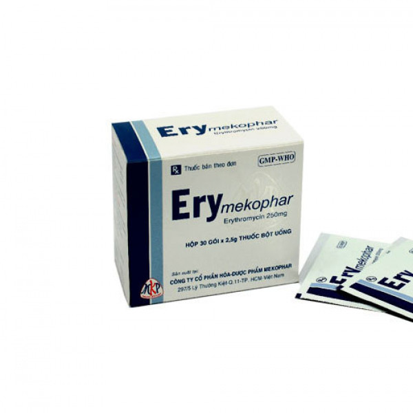 Ery 250Mg Gói _ Mekophar (H30Gói2.5Gr)