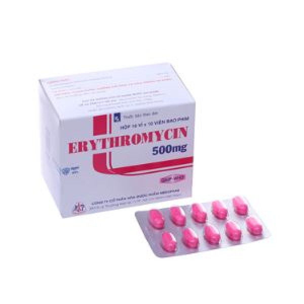 Erythromycin 500Mg Mekophar (H100V)