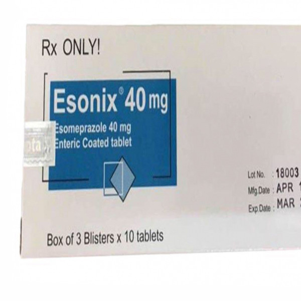 Esonix 40Mg (Esomeprazole) _Banglades (H30V)