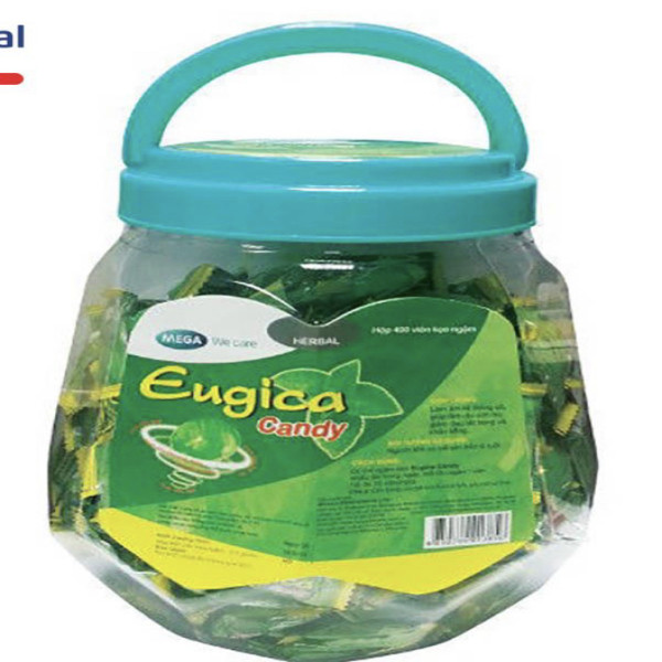 Eugica Kẹo _Hậu Giang (Lọ400 Viên)