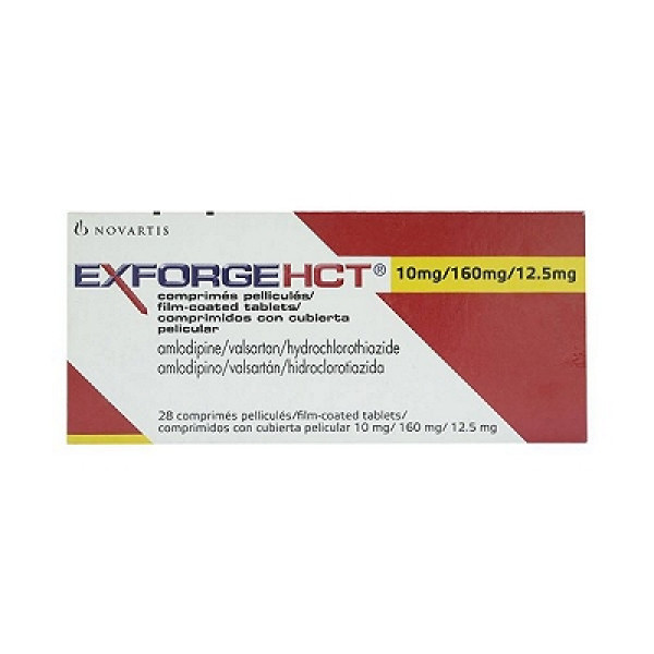 Exforge Hct 10Mg160Mg12.5Mg (H28V)