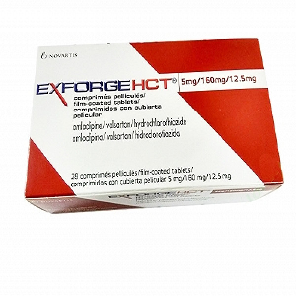 Exforge Hct 5Mg160Mg12.5Mg (H28V)